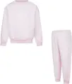 Спортивний костюм дитячий Nike ESSENTIAL FLEECE CREW світло-рожевий 36M188-AAR
