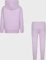 Спортивний костюм дитячий Nike JORDAN JERSEY TRACKSUIT світло-рожево-білий 35C651-A9Y