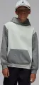 Худи подростковое Nike JORDAN BROOKLYN FLEECE серо-светло-серое 95F116-F40