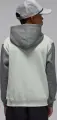 Худи подростковое Nike JORDAN BROOKLYN FLEECE серо-светло-серое 95F116-F40
