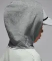 Худи подростковое Nike JORDAN BROOKLYN FLEECE серо-светло-серое 95F116-F40