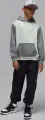 Худи подростковое Nike JORDAN BROOKLYN FLEECE серо-светло-серое 95F116-F40