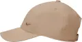Бейсболка підліткова Nike DRI-FIT CLUB UNSTRUCTURED METAL SWOOSH світло-коричнева FB5064-200