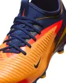 Бутсы детские Nike JR PHANTOM 6 LOW ACADEMY 'ERLING HAALAND' FG/MG EH оранжево-красно-темно-синие HQ2032-800