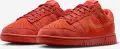 Кроссовки женские Nike DUNK LOW SE красно-темно-оранжевые HV5756-633