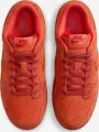 Кроссовки женские Nike DUNK LOW SE красно-темно-оранжевые HV5756-633