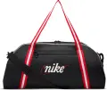Сумка спортивна жіноча Nike GYM CLUB TRAINING RETRO 24L чорно-червоно-біла DH6863-015