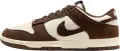 Кроссовки Nike DUNK LOW RETRO SE коричнево-кремовые FQ8249-104