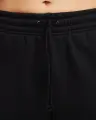 Спортивные штаны женские Nike PHOENIX FLEECE MID-RISE PANTS черные FZ7626-010