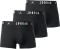 Труси (боксерки) Nike JORDAN FLIGHT COTTON BOXER BRIEFS чорні (3 штуки) JM0693-023