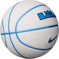 Баскетбольный мяч Nike PLAYGROUND 2.0 8P L JAMES DEFLATED бело-голубой Размер 7 N.100.4372.086.07