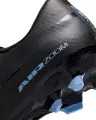 Бутсы Nike MERCURIAL ZOOM VAPOR 16 ACADEMY FG/MG черно-голубые FQ1458-001