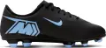 Бутси дитячі Nike JR MERCURIAL VAPOR 16 CLUB FG/MG чорно-блакитні FQ8286-003