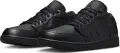 Кроссовки Nike AIR JORDAN 1 LOW черные 553558-093