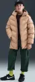 Куртка підліткова Nike SPORTSWEAR ALL DAY PLAY THERMA-FIT LOOSE-FIT MID-LENGTH бежева HJ2722-200