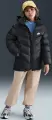 Куртка подростковая Nike SPORTSWEAR ALL DAY PLAY THERMA-FIT LOOSE-FIT MID-LENGTH черная HJ2722-010