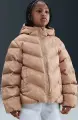 Куртка підліткова Nike SPORTSWEAR ALL DAY PLAY THERMA-FIT LOOSE-FIT бежева HQ9374-200