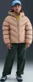 Куртка підліткова Nike SPORTSWEAR ALL DAY PLAY THERMA-FIT LOOSE-FIT бежева HQ9374-200