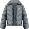 Куртка підліткова Nike SPORTSWEAR ALL DAY PLAY THERMA-FIT LOOSE-FIT сіра HQ4976-084