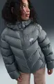 Куртка підліткова Nike SPORTSWEAR ALL DAY PLAY THERMA-FIT LOOSE-FIT сіра HQ4976-084