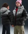 Куртка підліткова Nike SPORTSWEAR ALL DAY PLAY THERMA-FIT LOOSE-FIT чорно-сіра IB6164-010