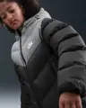 Куртка підліткова Nike SPORTSWEAR ALL DAY PLAY THERMA-FIT LOOSE-FIT чорно-сіра IB6164-010