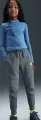 Спортивный костюм подростковый Nike SPORTSWEAR TECH FLEECE дымчато-серо-черный HV5867-060__HV5869-060