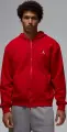 Толстовка Nike JORDAN BROOKLYN FLEECE FULL-ZIP HOODIE червона FV7289-687