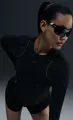 Лонгслів для бігу жіночий Nike RUNNING DIVISION чорний FV6418-010