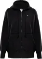 Толстовка жіноча Nike SPORTSWEAR PHOENIX PLUSH OVERSIZED COSY FLEECE чорна FZ1267-010