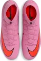 Бутсы Nike MERCURIAL ZOOM SUPERFLY 10 ACADEMY FG/MG розово-красные FQ1456-600