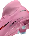 Бутсы Nike MERCURIAL ZOOM SUPERFLY 10 ACADEMY FG/MG розово-красные FQ1456-600