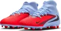 Бутси дитячі Nike JR PHANTOM 6 HIGH CLUB FG/MG світло-синьо-червоні HQ2022-400