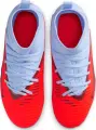 Бутси дитячі Nike JR PHANTOM 6 HIGH CLUB FG/MG світло-синьо-червоні HQ2022-400