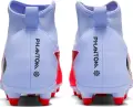Бутси дитячі Nike JR PHANTOM 6 HIGH CLUB FG/MG світло-синьо-червоні HQ2022-400