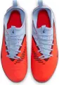 Бутсы детские Nike JR PHANTOM 6 LOW ACADEMY FG/MG светло-сине-красные HM9203-400