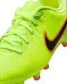 Бутси дитячі Nike JR TIEMPO LEGEND 10 ACADEMY FG/MG лаймово-оранжево-чорні DV4348-701