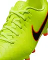 Бутси дитячі Nike JR TIEMPO LEGEND 10 CLUB FG/MG лаймово-оранжево-чорні DV4352-701