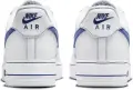 Кроссовки Nike AIR FORCE 1 '07 LV8 бело-темно-синие HQ2037-100