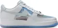 Кроссовки Nike AIR FORCE 1 RETRO бело-голубые IB5724-100