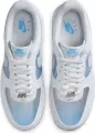Кроссовки Nike AIR FORCE 1 RETRO бело-голубые IB5724-100