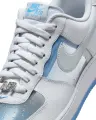 Кроссовки Nike AIR FORCE 1 RETRO бело-голубые IB5724-100