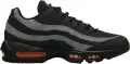 Кроссовки Nike AIR MAX 95 черно-серо-оранжевые DX2657-001