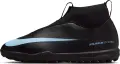 Сороконіжки (шиповки) дитячі Nike JR MERCURIAL ZOOM SUPERFLY 10 ACADEMY TF чорно-блакитні FQ8310-001