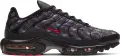 Кросівки Nike AIR MAX PLUS темно-сіро-чорно-червоні DJ0638-001