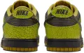 Кросівки Nike DUNK LOW RETRO QS лаймово-оливково-чорні HV6103-300