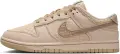 Кроссовки женские Nike DUNK LOW светло-коричневые IB7947-126