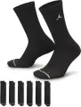 Шкарпетки Nike JORDAN EVERYDAY CUSHIONED CREW 6PR чорні (6 пар) HV6228-010