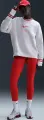 Спортивный костюм женский Nike SPORTSWEAR PHOENIX FLEECE светло-серо-красный HJ0949-051__HJ0909-051
