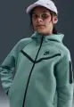 Толстовка підліткова Nike SPORTSWEAR TECH FLEECE бірюзова HV8695-017